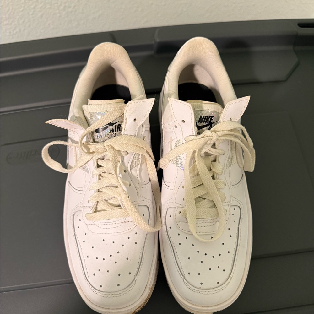 Reflective Nike Air Force 1’s - Picture 4 of 4